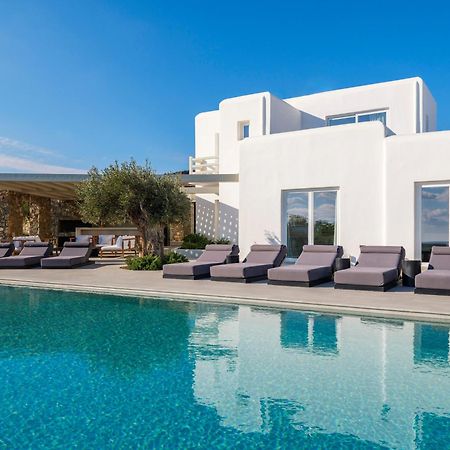 Blue Eye Grand Villa Mykonos Kalafatis Exterior foto