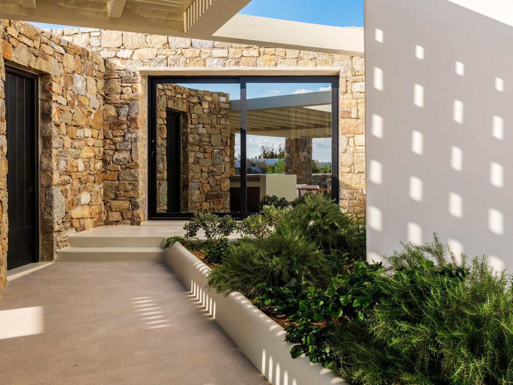 Blue Eye Grand Villa Mykonos Kalafatis Exterior foto